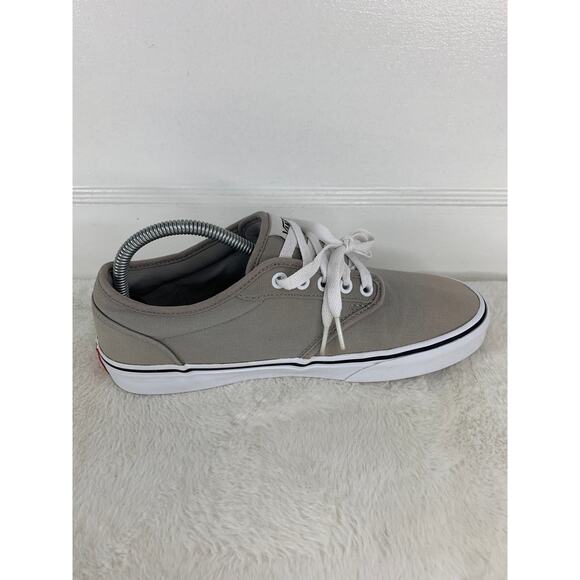 Vans Women’s Atwood Light Gray Skate Shoes Size 10 Casual Sneakers - Picture 5 of 10